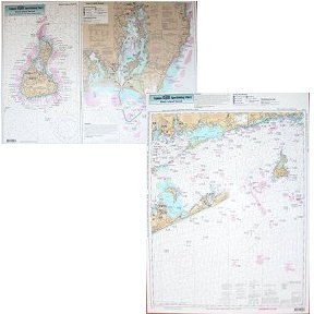 Captain Segull's Nautical Charts Block Island Sound/Pt. Judith & Block Island